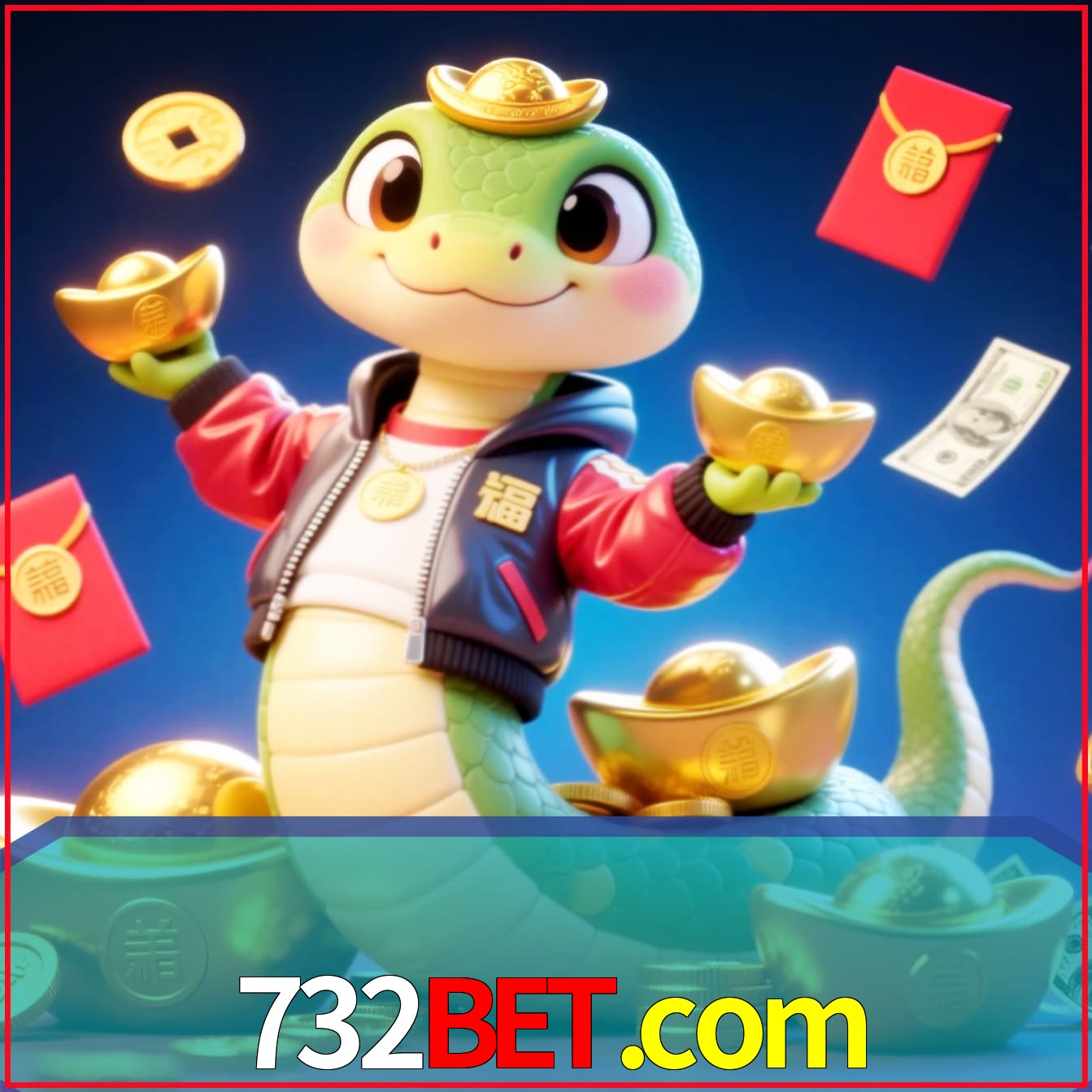 Slot machine 3D icon with number 7 and 1